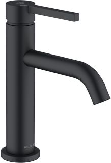 Смеситель для раковины Kludi Nova Fonte Pura 202893915 чёрный матовый